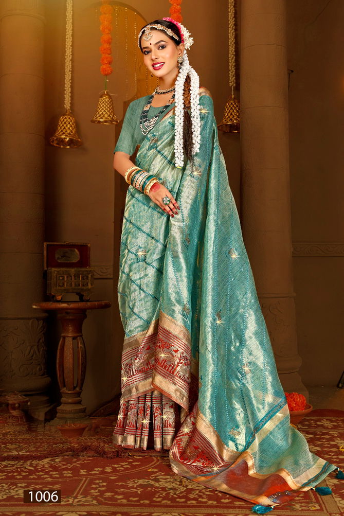 Amaira Silk Vol 4 By Saroj Designer Silk Wedding Saree Suppliers In India